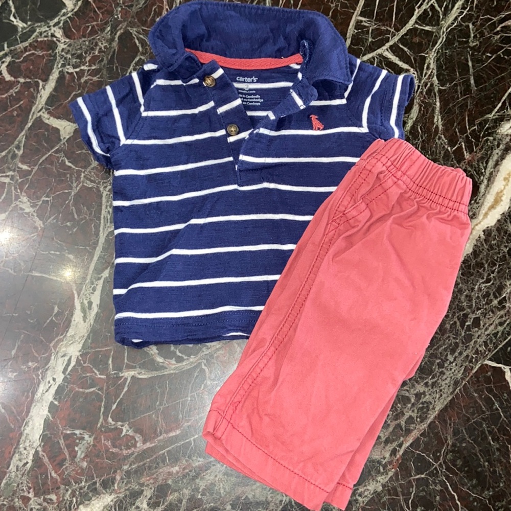 Carter’s Baby Outfit!❤️💙